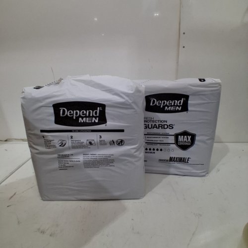 104PK MENS DEPENDS GUARDS MAXIMUM PROTECTION (MODEL: 58415) image 2