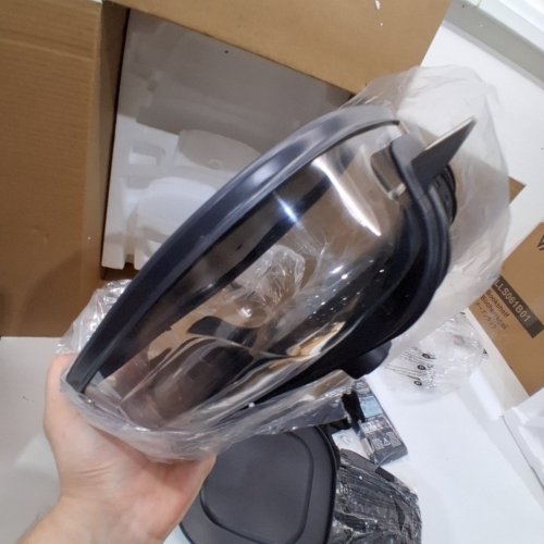 NINJA CRISPI PRO 6-IN-1 GLASS AIR FRYER SAFE FAMILY-SIZED COOKING SYSTEM - 2.5QT - 6QT - CYBERSPACE (MODEL: AS101CCY) image 7