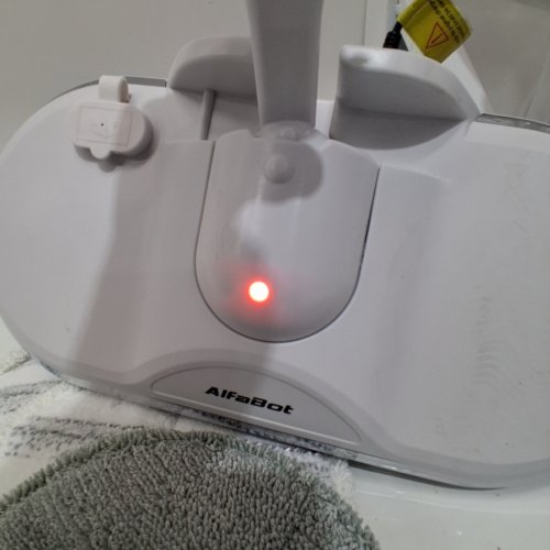 ALFABOT 4-IN-1 CORDLESS ELECTRIC FLOOR MOP WITH SPRAYER AND LED LIGHTS - WHITE (MODEL:WS-24) image 2