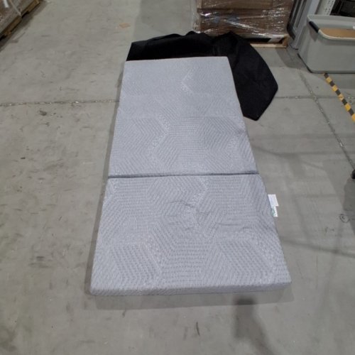 MLILY TRI FOLD MEMORY FOAM MATTRESS - TWIN - GREY image 2
