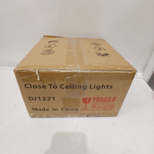 GLOMUSE FLUSH MOUNT CEILING LIGHT - CHROME (MODEL: DJ1221) image 4