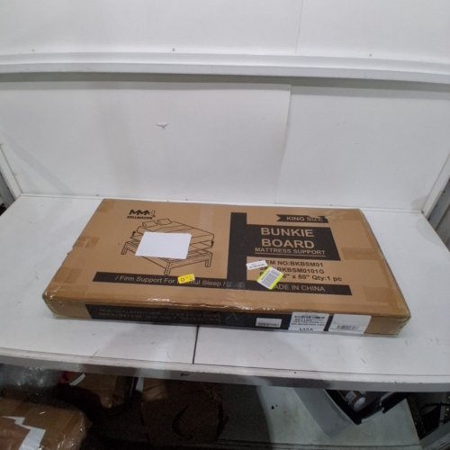 SELLMAZON HEAVY DUTY BUNKIE BOARD MATTRESS SUPPORT - KING - GREY (MODEL: BKBSM0101G) image 3