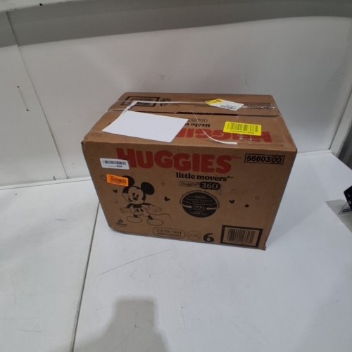 104PK HUGGIES LITTLE MOVERS DISNEY BABY DIAPERS - SIZE 6 (OVER 35LB) image 2