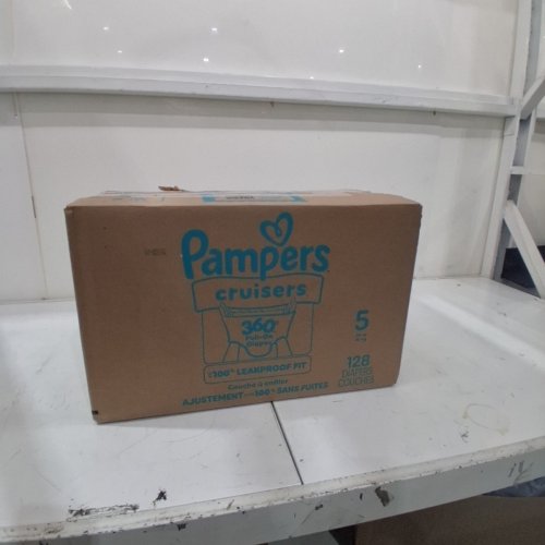 118PK PAMPERS CRUISERS 360 DIAPERS 100% LEAKPROOF FIT - SIZE 5 (27 LBS+) image 6
