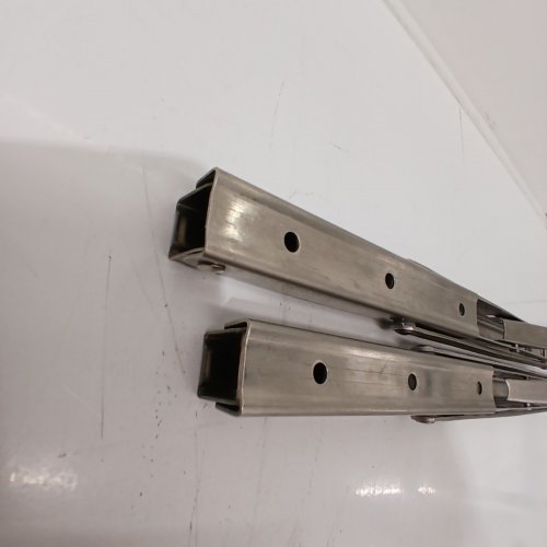 2PK HEAVY DUTY WALL MOUNT FOLDING BRACKET - 18" - STAINLESS STEEL image 4