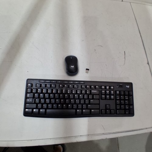 LOGITECH WIRELESS KEYBOARD AND MOUSE - 2.4 GHZ WIRELESS - BLACK (MODEL: K270) image 3