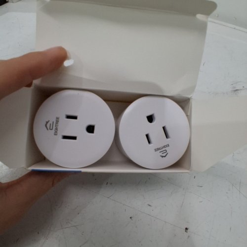 2PK EIGHTREE SMART PLUG WORKS WITH WIFI/ BLUETOOTH/ ALEXA/ HEY GOOGLE - 2.4GHZ - WHITE image 2