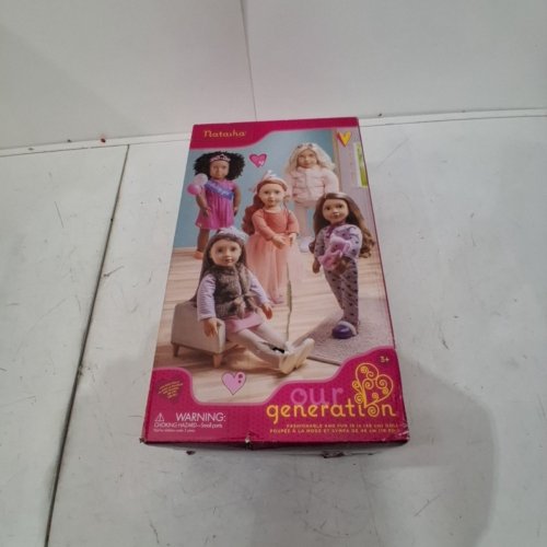 OUR GENERATION NATASHA DOLL WITH PINK DRESS - 18" (MODEL: BD31791Z) image 3