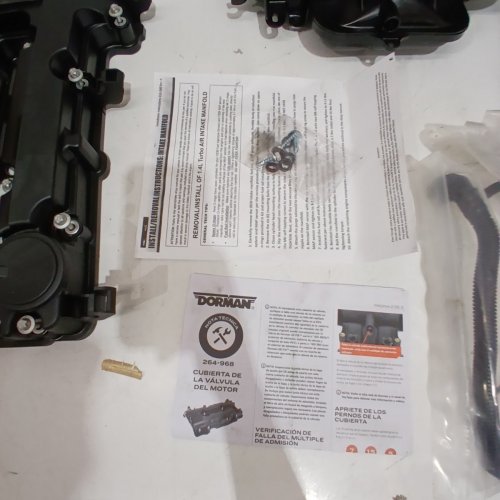 DOORMAN INTAKE MANIFOLD AND VALVE COVER KIT *SEE COMPATIBLE MODELS IN NOTES* - BLACK (MODEL: 615-380KIT) image 5