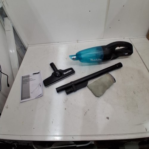 MAKITA 18V CORDLESS HANDHELD/STICK VACUUM CLEANER *TOOL ONLY* - TEAL/BLACK (MODEL: DCL180ZB) image 2