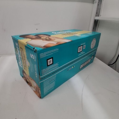 100PK PAMPERS SWADDLERS 100% LEAKPROOF DISPOSABLE BABY DIAPERS - SIZE 5 image 3