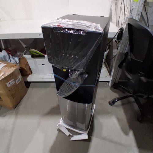 EUHOMY BOTTOM LOADING WATER COOLER DISPENSER WITH HOT/COLD AND CHILD LOCK - 5GAL - BLACK/SILVER (MODEL: WC003-X3BS-CAZX) image 4