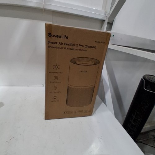 GOVEELIFE SMART AIR PURIFIER - APP & ALEXA CONTROL - COVERS UP TO 1162 SQ.FT- WHITE (MODEL: H7129) image 5