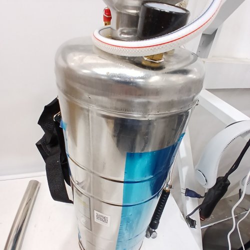 STAINLESS STEEL HAND-PUMP AUTO-PRESSURE SPRAYER - 12L CAPACITY - STEEL (MODEL: SWZ16) image 4