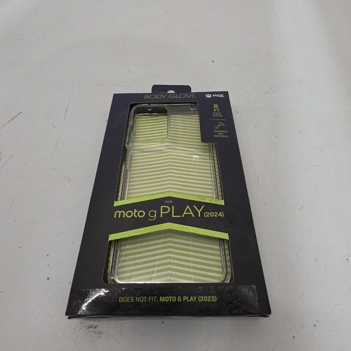BODY GLOVE STYLIZED GEL CASE FOR MOTOROLA MOTO G PLAY 2024 - CLEAR image 6