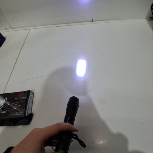 VicTOPPER LED TACTICAL FLASHLIGHT - 5 light modes- BLACK image 2
