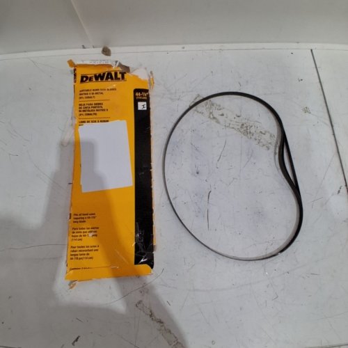 3PK DEWALT PORTABLE 8% COBALT REPLACEMENT BAND SAW BLADES - 44 7/8" - STEEL (MODEL: 609276-00) image 2