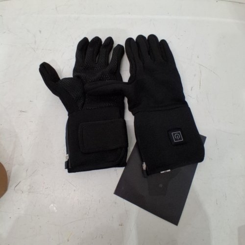 UNISEX RECHARGEABLE HEATED GLOVES - MEDIUM - BLACK image 2