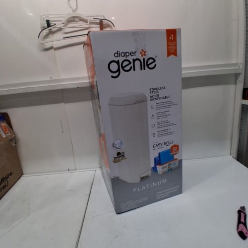 DIAPER GENIE PLATINUM DIAPER PAIL - 27" - WHITE image 4