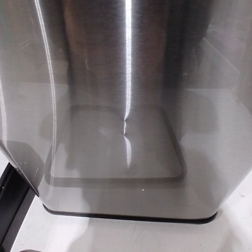 ITOUCHLESS GLIDE MOTION SENSOR GARBAGE TRASH CAN ON WHEELS- 13GAL/49L- STAINLESS STEEL/BLACK (MODEL:DZT13M) image 3