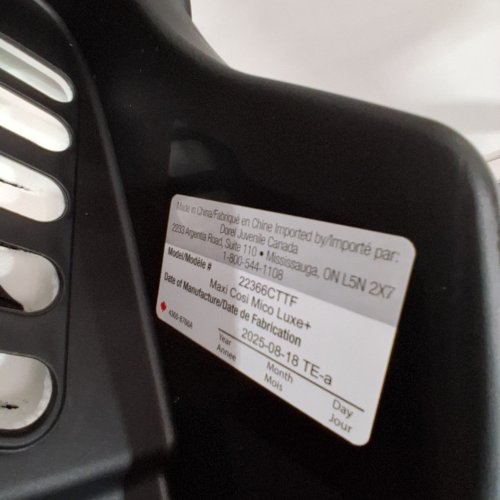 MAXI-COSI MICO LUXE+ CAR SEAT - TWILLIC TRUFFLE (MODEL: 22366CTTF) image 2