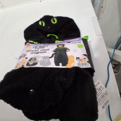 TODDLER'S PALAMON LIL' KITTY CUTIE COSTUME - 6-12 MONTHS - BLACK image 2