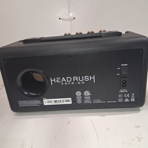 HEADRUSH FRFR-GO RECHARGEABLE BLUETOOTH ELECTRIC/BASS GUITAR AMPLIFIER - 30W/3" SPEAKERS - BLACK image 6