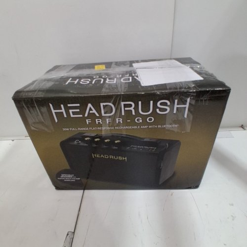 HEADRUSH FRFR-GO RECHARGEABLE BLUETOOTH ELECTRIC/BASS GUITAR AMPLIFIER - 30W/3" SPEAKERS - BLACK image 7