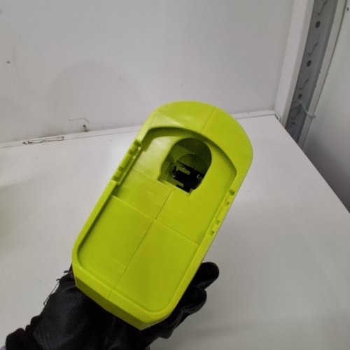 LIVOWALNY POWER INVERTER WITH AC OUTLET, USB PORTS - FOR RYOBI 18V BATTERY - 200W - TOOL ONLY - GREEN image 3
