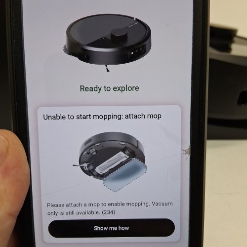 ROOMBA PLUS 505 COMBO ROBOT VACUUM & MOP WITH AUTOWASH DOCK, EXTENDING SPINNING MOP PADS, PAD WASHING & DRYING, SELF-EMPTYING/SELF-CLEANING & LIDAR NAVIGATION - WORKS WITH ALEXA, GOOGLE ASSIST, & SIRI - BLACK - (MODEL: N185020) image 2