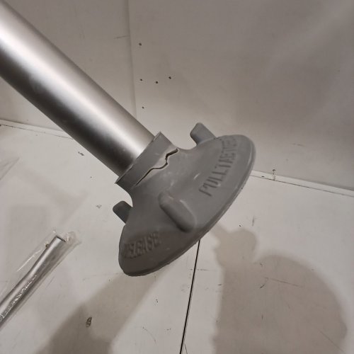 MEDLINE GUARDIAN TRANSFER BENCH WITH BACK & MICROBAN ANTIMICROBIAL TREATMENT - GREY (MODEL: G3-100KBX1) image 4