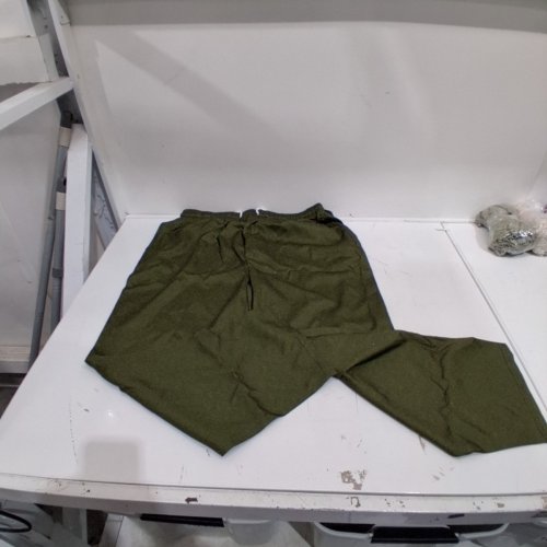 DRAWSTRING PANTS - 2XL - OLIVE GREEN image 2