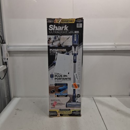 SHARK ULTRALIGHT PET PRO CORDED STICK WITH POWERFINS AND SELF-CLEANING BRUSHROLL CONVERTS TO HAND VACUUM - 120V - BLUE (MODEL: HZ600C) image 8