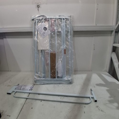 REGALO EASY STEP EXTRA WIDE BABY GATE - 30" X 29"-49" - WHITE (MODEL: 1164 EW DS) image 2