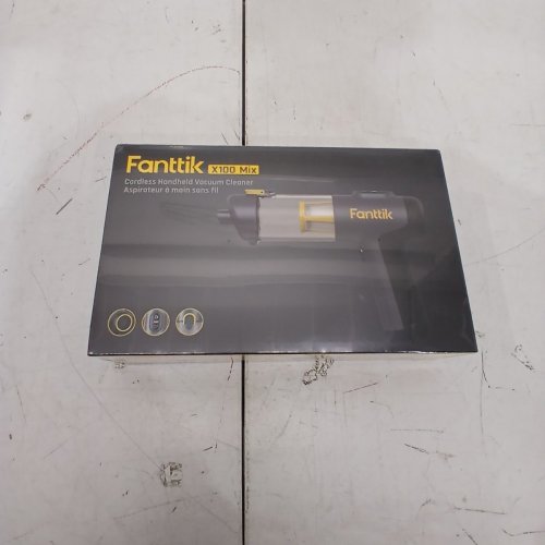 7PC FANTTIK SLIM 4-IN-1 CAR VACUUM & AIR DUSTER - BLACK/GREY (MODEL: 1825868) image 2