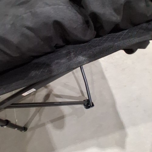 SPORTNEER PORTABLE CAMPING COT WITH MATTRESS AND CARRYING BAG image 3