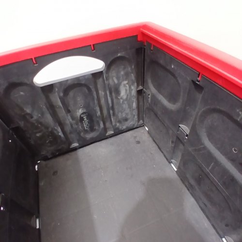 GREENMADE INSTACRATE COLLAPSIBLE STORAGE CONTAINER - 12GAL - RED/BLACK image 3
