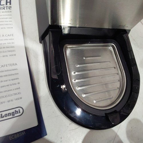 DELONGHI DEDICA 1-LITRE ESPRESSO MACHINE - STAINLESS STEEL - (EC685M) image 4