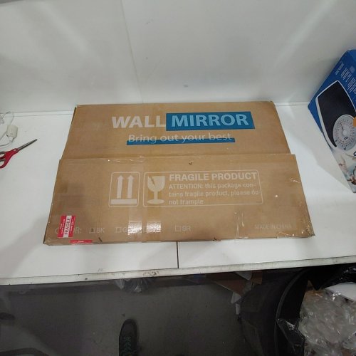 HARRITPURE ARCHED FULL LENGTH MIRROR - 24" X 36" - BLACK (MODEL: NM003GXZJ-2436) image 5