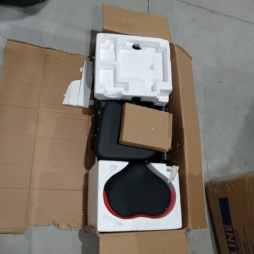 YYFITT 3-IN-1 FOLDABLE EXERCISE BIKE WITH LUMINOUS DISPLAY, BACKREST - 50.5" X 41.5" X 32" - BLACK & RED image 5