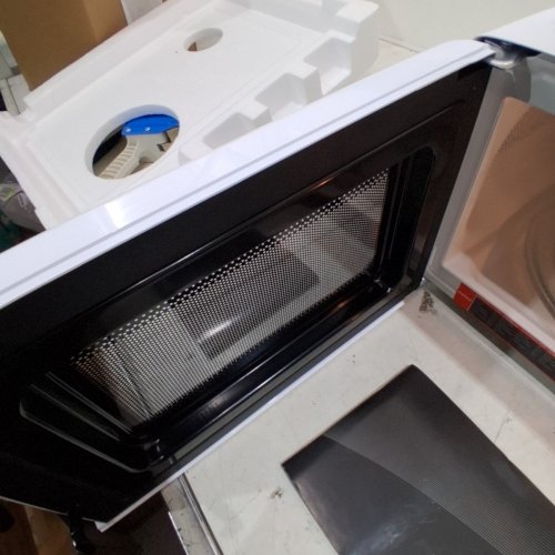 GALANZ RETRO STYLE COUNTERTOP MICROWAVE OVEN - 0.7CU.FT. - WHITE (MODEL: GLCMKZ07WER07) image 8