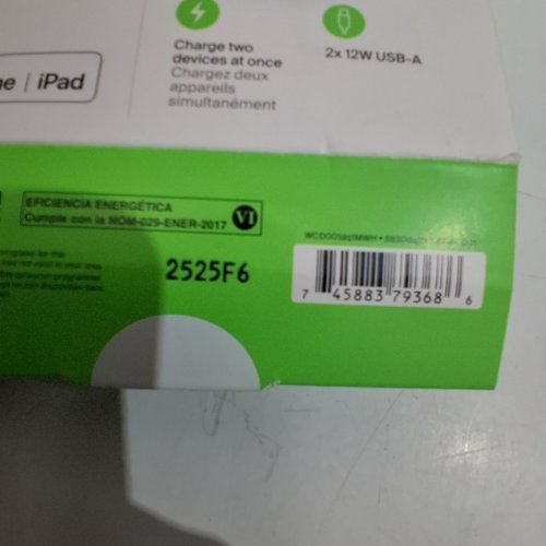 BELKIN BOOST-CHARGE DUAL WALL CHARGER LIGHTNING CABLE TO USB-A - 24W - WHITE image 3