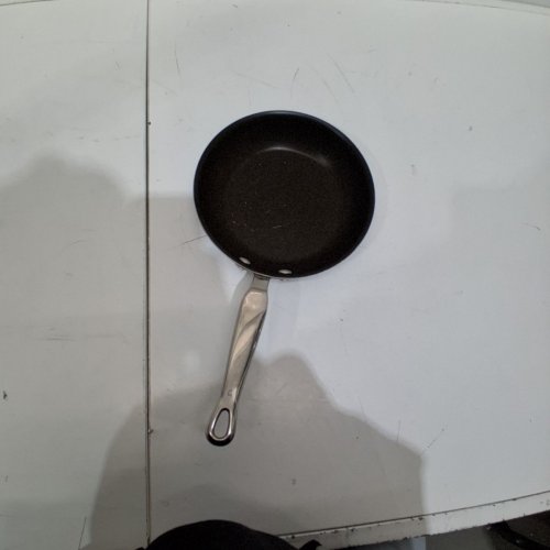 STAINLESS STEEL FRYING PAN - 8" - SILVER/BLACK image 2