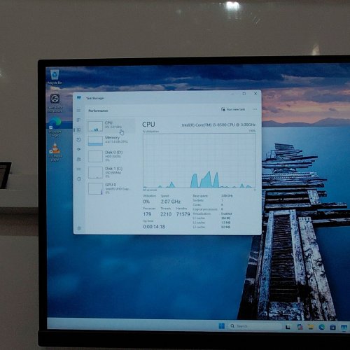 DELL OPTIPLEX 5060W/ INTEL CORE I5-8500, 16GB DDR4 RAM, 500GB SSD + 1TB HDD, WIFI + BLUETOOTH image 3
