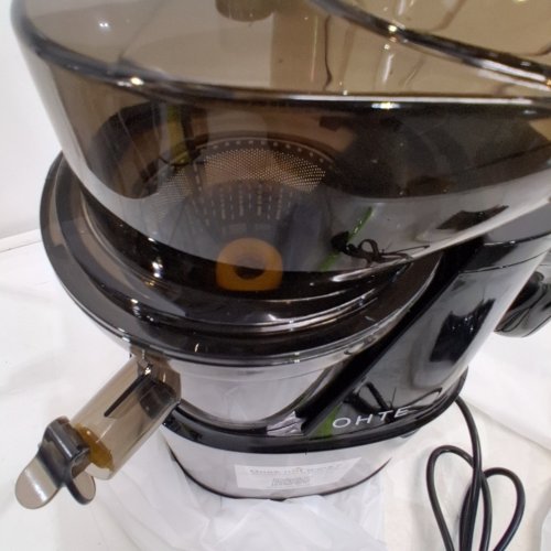 OHTE SLOW MASTICATING JUICER FOR FRUITS & VEGETABLES, 250W - 3.9" CHUTE - STAINLESS STEEL (MODEL: OHCL2023L) image 2