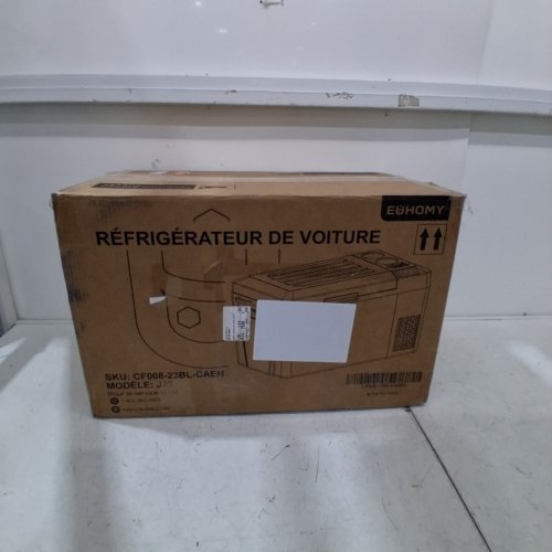 EUHOMY CAR ELECTRIC REFRIGERATOR COOLER WITH APP CONTROL - 30QT - 12V - BLACK/GREY (J30) image 5