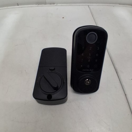 DESLOC B200 SMART FINGERPRINT DEADBOLT LOCK WITH TOUCHSCREEN KEYPAD - BLACK image 4