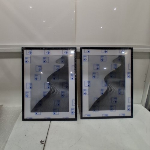 2PK AMERICANFLAT POSTER FRAME WITH POLISHED PLEXIGLASS - 18" X 24" - BLACK image 2