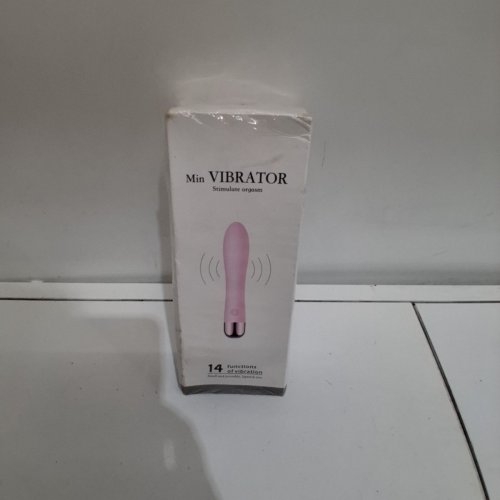 HANDHELD MINI PERSONAL MASSAGER VIBRATOR WAND WITH 14 VIBRATION SETTINGS - PURPLE image 2