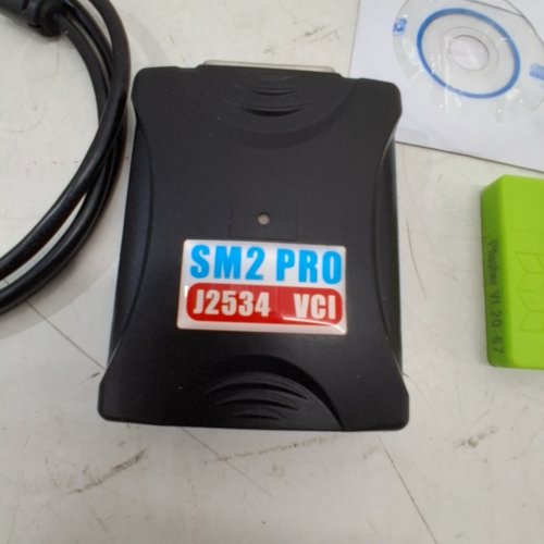 SM2 PRO J2534 VCI ECU PROGRAMMER CAR DIAGNOSTIC TOOL - 67-IN-1 READ WRITE ECU TOOL, SUPPORT CHECKSUM AND COMPATIBLE WITH 100-240V - BLACK image 2